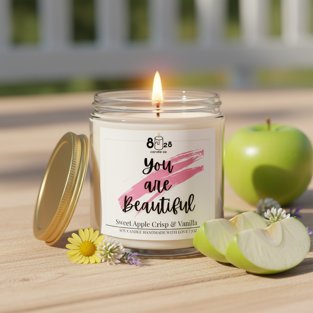 Sweet Apple Crisp & Vanilla | "You Are Beautiful"